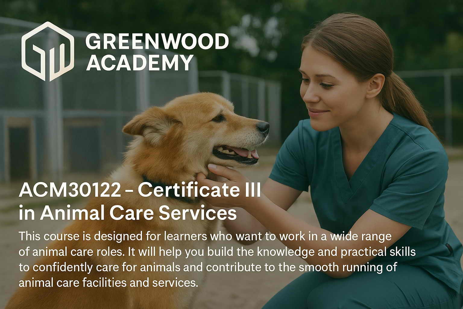 ACM30122 Certificate III in Animal Care Services